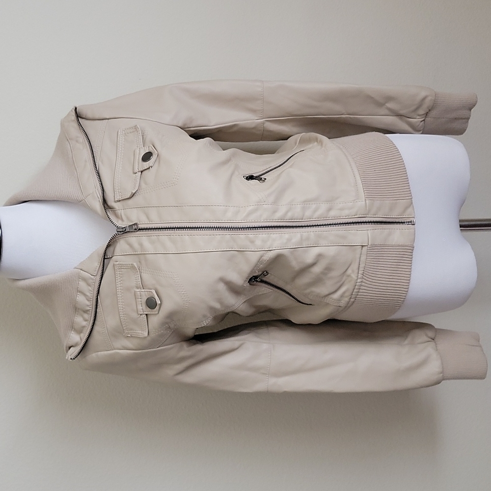 Faux Leather Jacket